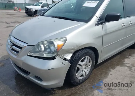 2007 Honda Odyssey Ex-L z USA, uszkodzony, nr VIN 5FNRL38747B094039